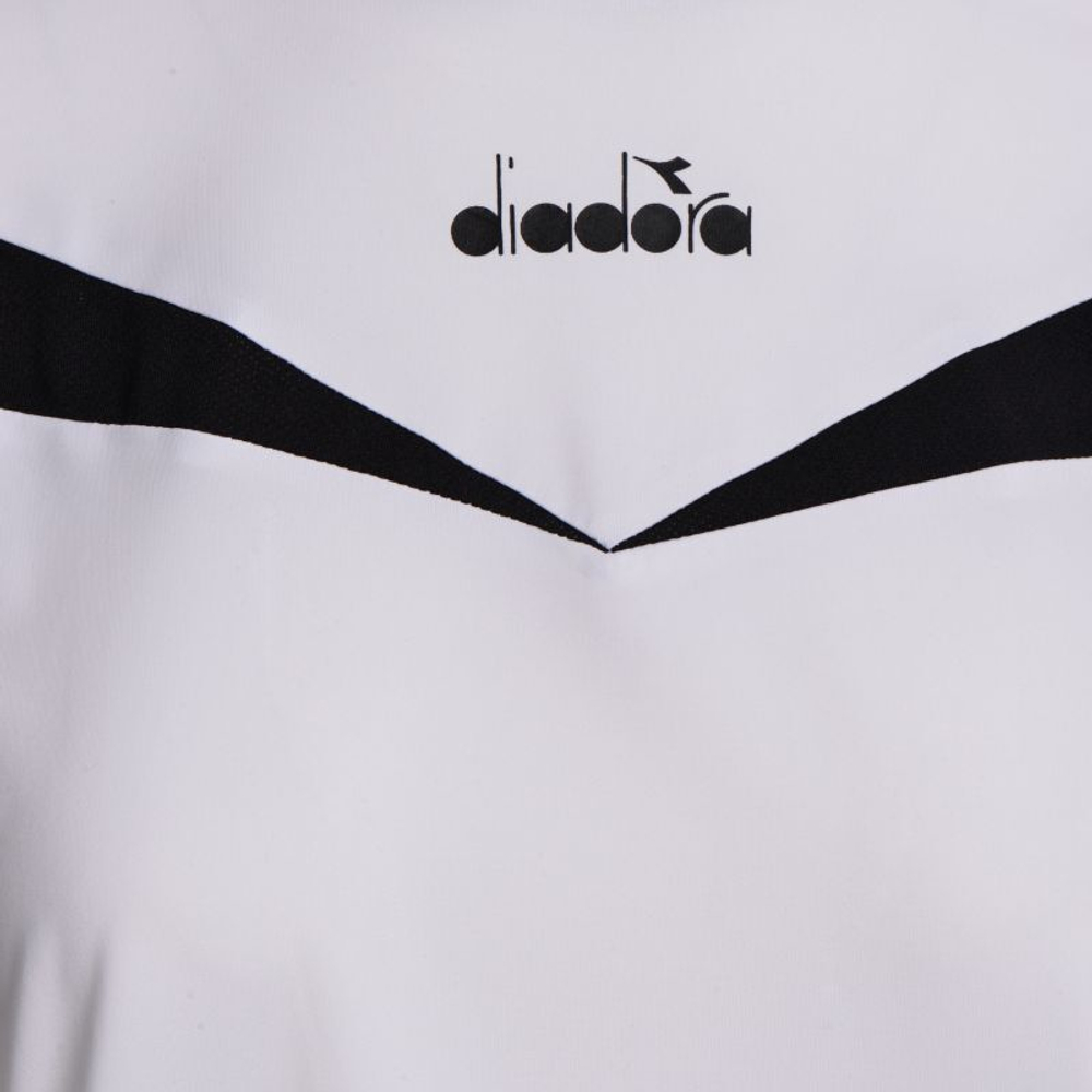 Женская теннисная футболка Diadora L. SS T-Shirt - optical white/black