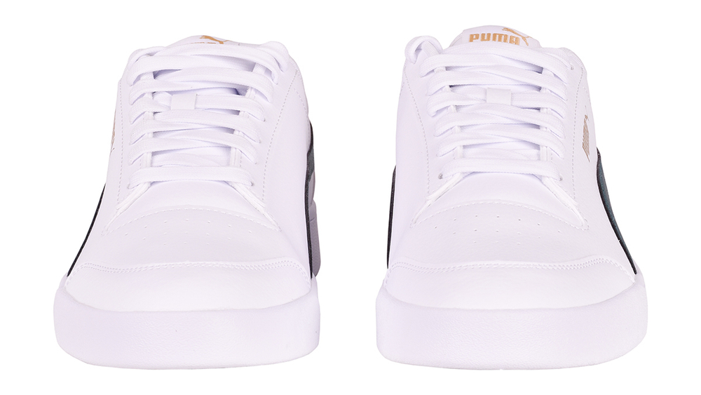 Мужские кроссовки Puma Shuffle - white/varsitygreen/gold
