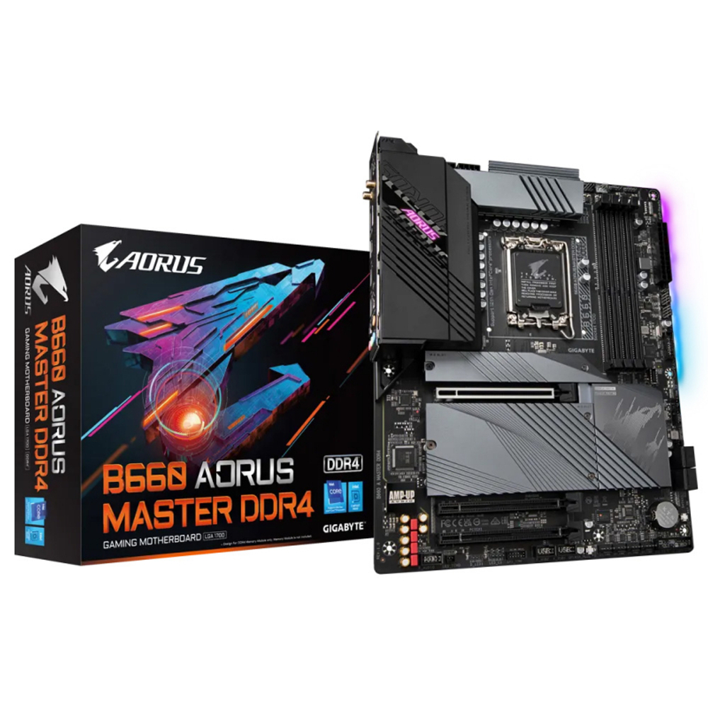Материнская плата GIGABYTE B660 AORUS MASTER DDR4 1.0 LGA1700, ATX RTL