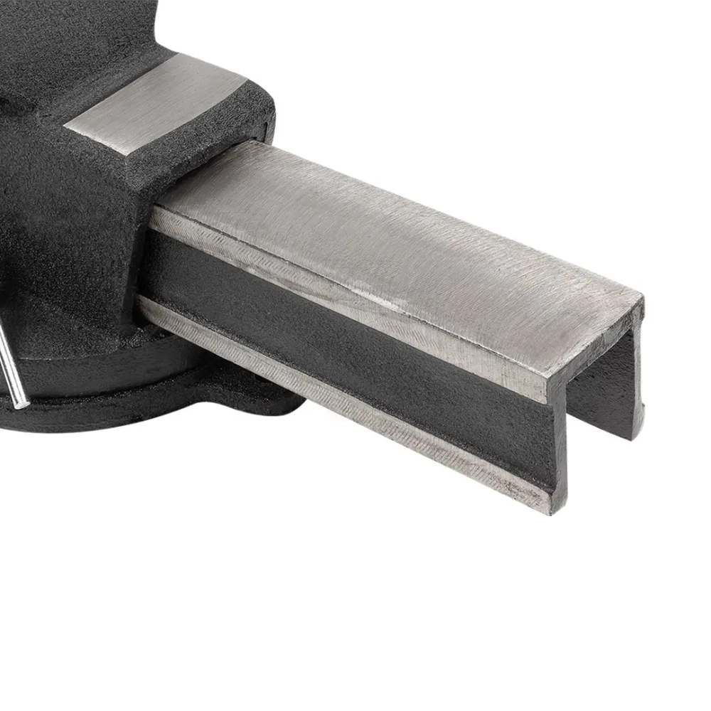Тиски стальные поворотные с наковальней 6''-150мм RockForce##Rock FORCE RF-6540306