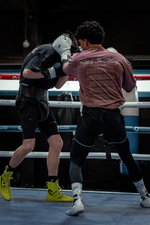 Футболка BOXRAW Poetry In Motion Oversized бордовая