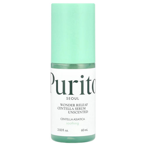 Purito, Wonder Releaf, сыворотка с центеллой, без запаха, 60 мл (2,02 жидк. унц.)