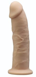 Телесный фаллоимитатор-реалистик на присоске Model 2 6’’- 15,4 см. (Цвет: телесный)