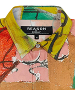 Мужская рубашка REASON Basquiat Allover Print