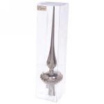 Верхушка на ёлку SHINE «Fancy beads» 35 см, light champagne