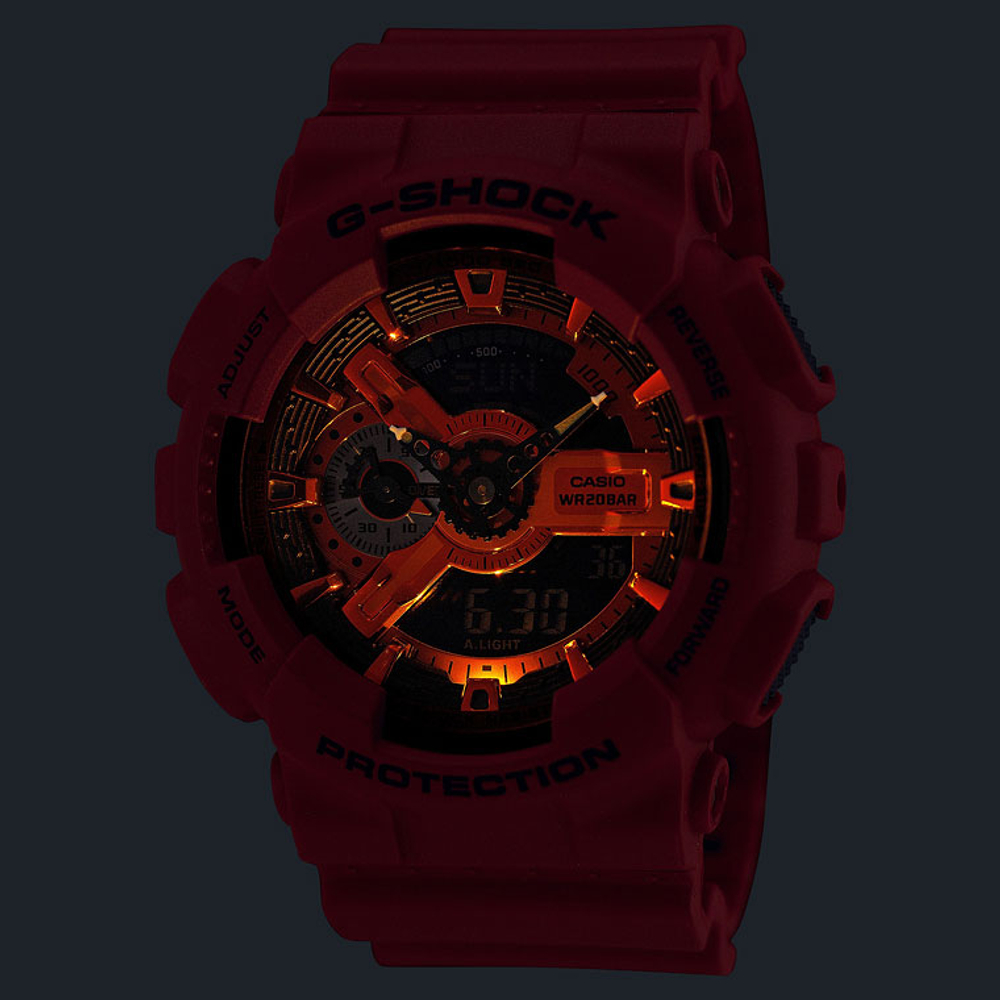 Мужские наручные часы Casio G-Shock GA-110RRB-4A