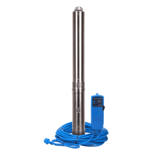 насос скважинный с плавным пуском Aquario ASP1,8E-63-90(P) (встр.конд, каб.60м)