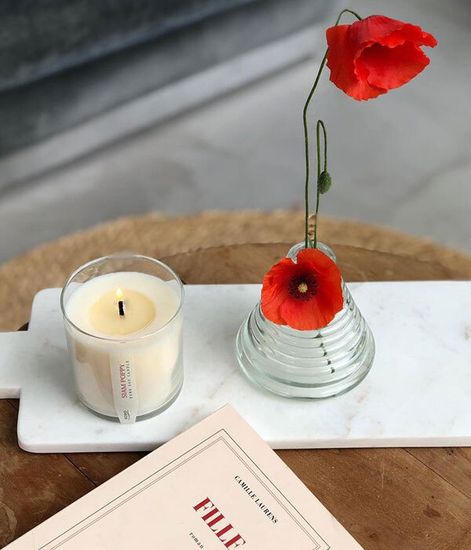 Siam Poppy, свеча The Seeds, Kobo Candles