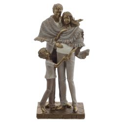 GAEM Фигурка декоративная "Семья", L12 W9,5 H25 см