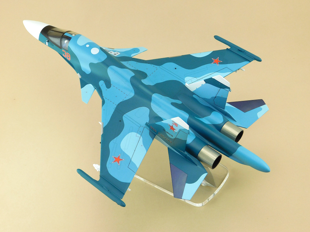 Модель самолета Су-34 (М1:48 ВКС РОССИИ RF-95478_38 Хибины)