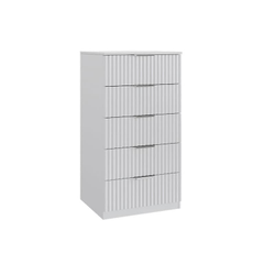 Комод Валенсия - 5, белый