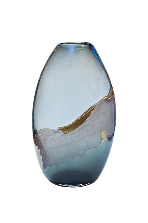 Ваза Garda Decor стеклянная цветная