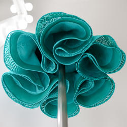 бирюзовое платье