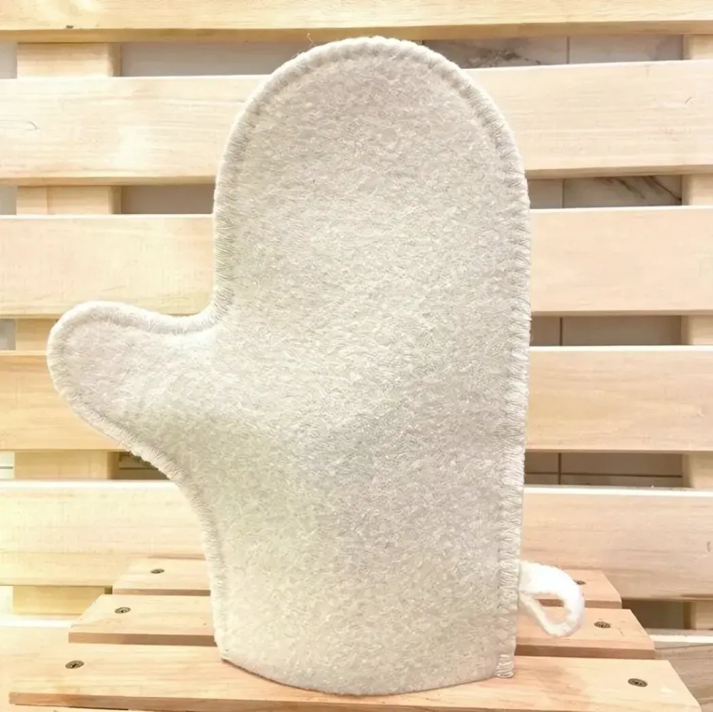 Варежка банная без вышивки