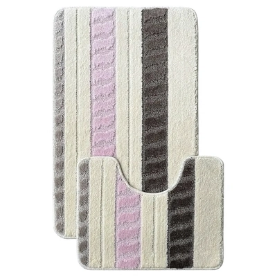 Комплект из 2 ковриков L'CADESI Marathon 50(U 50х40) шоколадный Турция