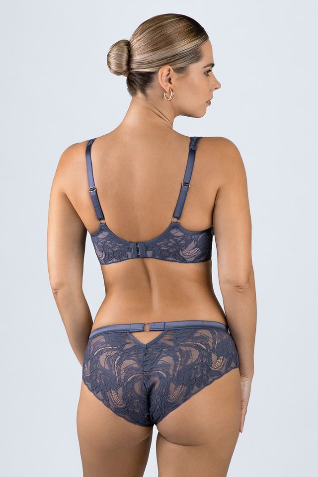 Классические слипы с цветочным кружевом Luce Viola 912225