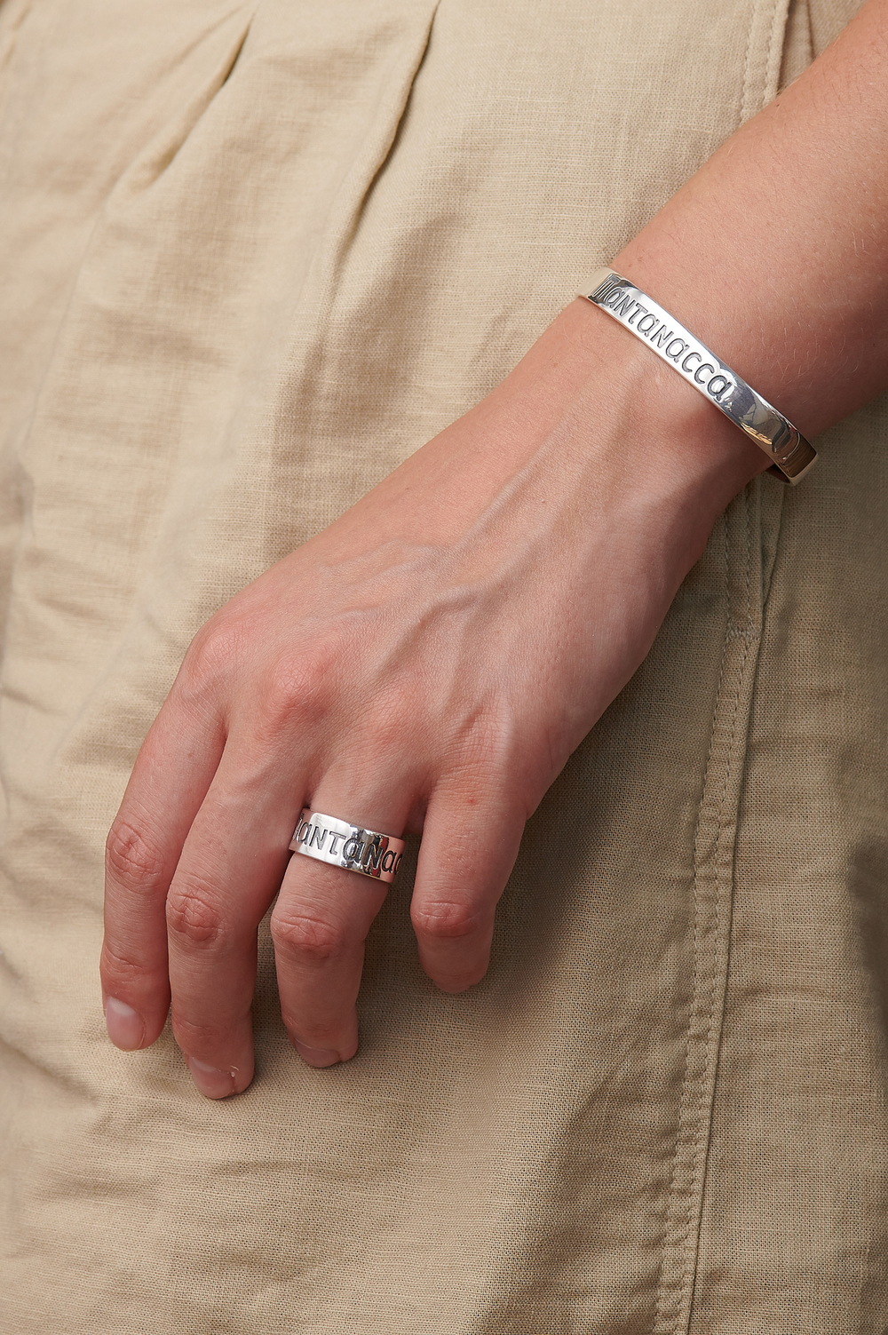 Кольцо из серебра/Частичное чернение