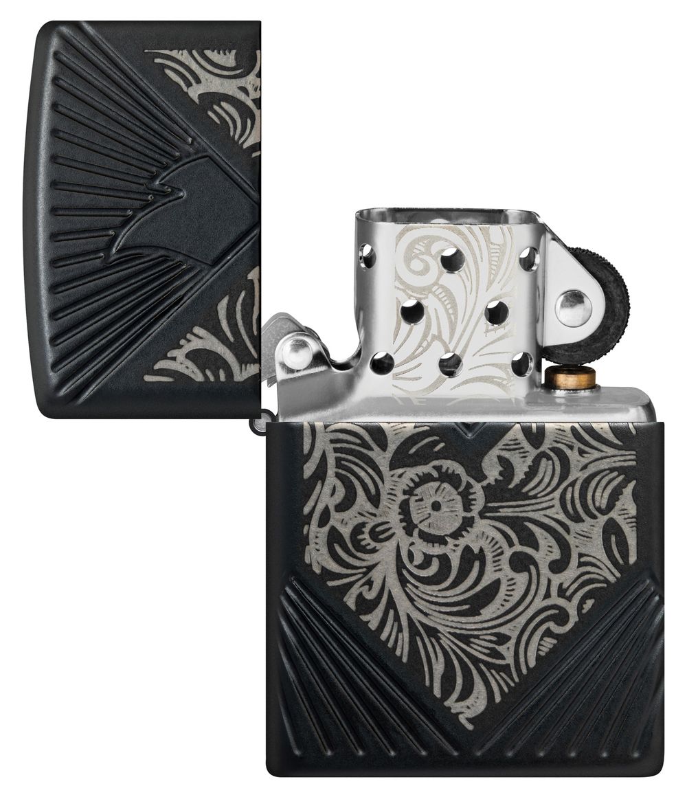 Зажигалка Zippo Armor® Black Matte (46025) 4