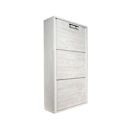 Обувница Айронори ЛАЙТ 3 МП (Выбеленное дерево / Выбеленное дерево)