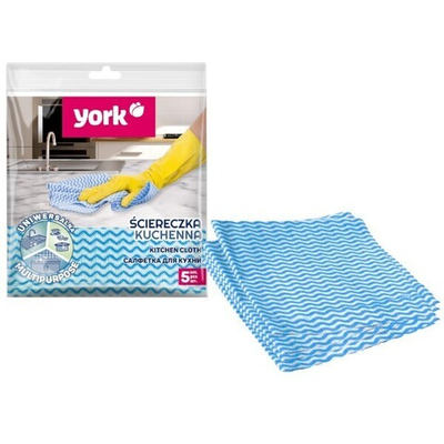 Салфетка вискозная для кухни Макарена YORK 5шт. (35х35 см)
