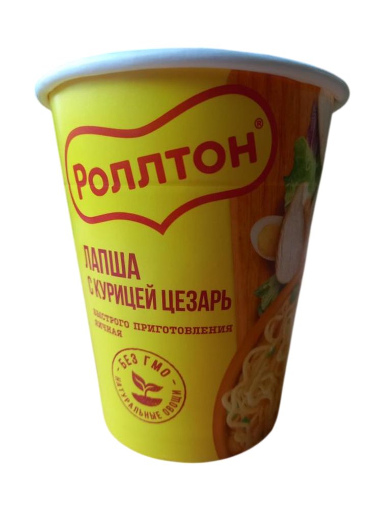 Лапша Роллтон С курицей Цезарь 70 г x 5 шт