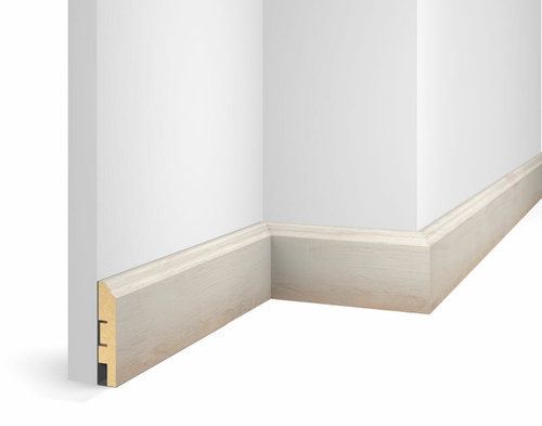 Плинтус Cosca WP 07 экошпон Дуб Коттон МДФ