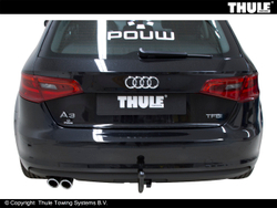 Фаркоп Brink (Thule) 570900 для Audi A3 (2013 - )(паспорт и сертификат в комплекте)(без электрики)