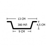 Миска "efox" для питомцев из нержавеющей стали, форма чаша