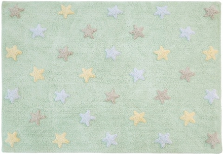 Ковер Lorena Canals Tricolor Stars Mint (120 x 160 см)