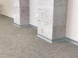 Плинтус алюминиевый Русский Профиль, 2500x12x80 мм