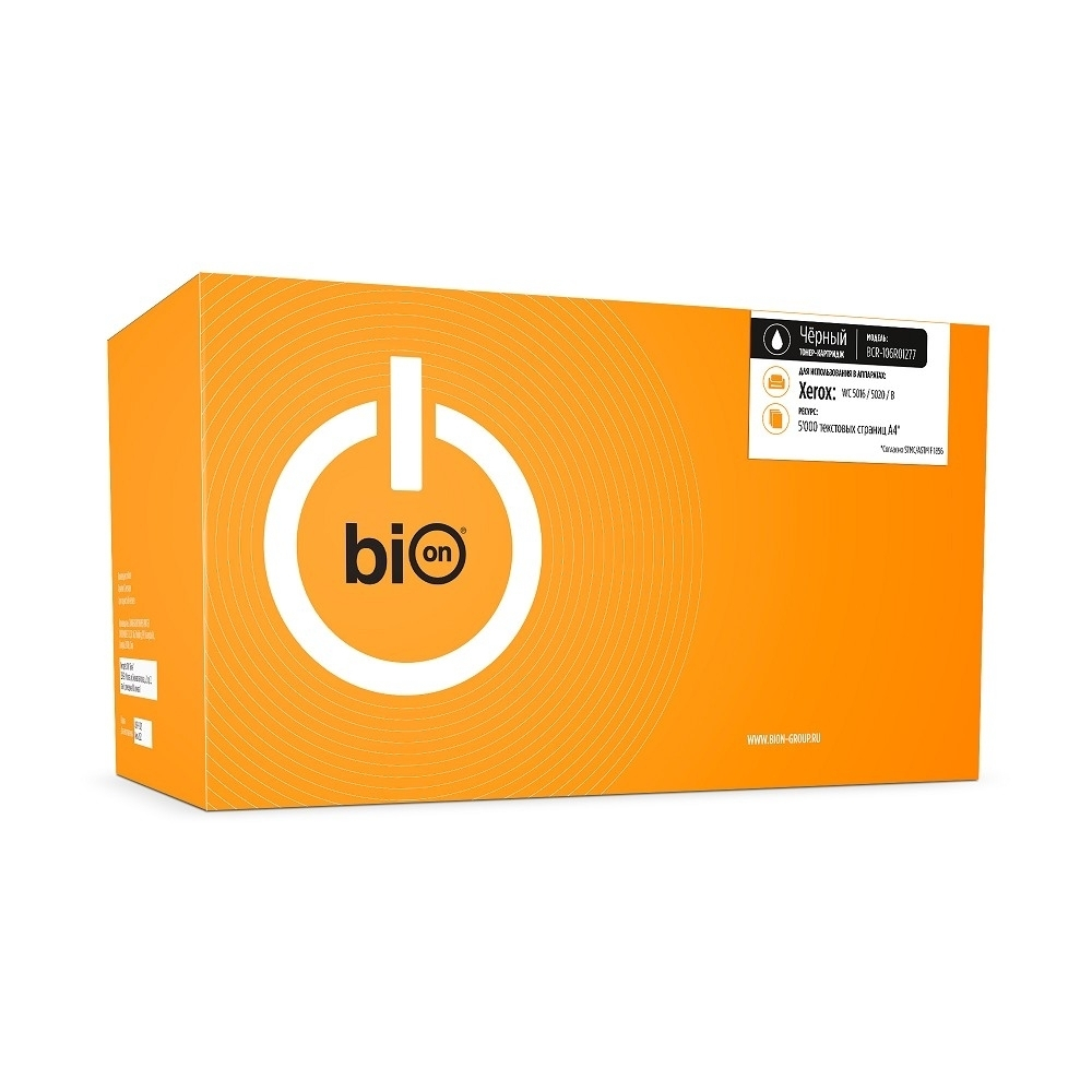 Bion BCR-106R01277 Картридж для Xerox ( WorkCentre 5016/5020) (5000  стр.),Черный, с чипом