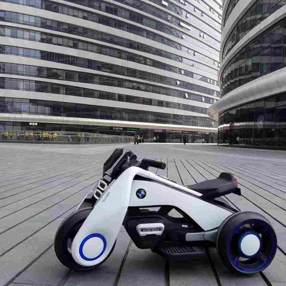 Детский электромотоцикл "SOHO GALAXY" белый