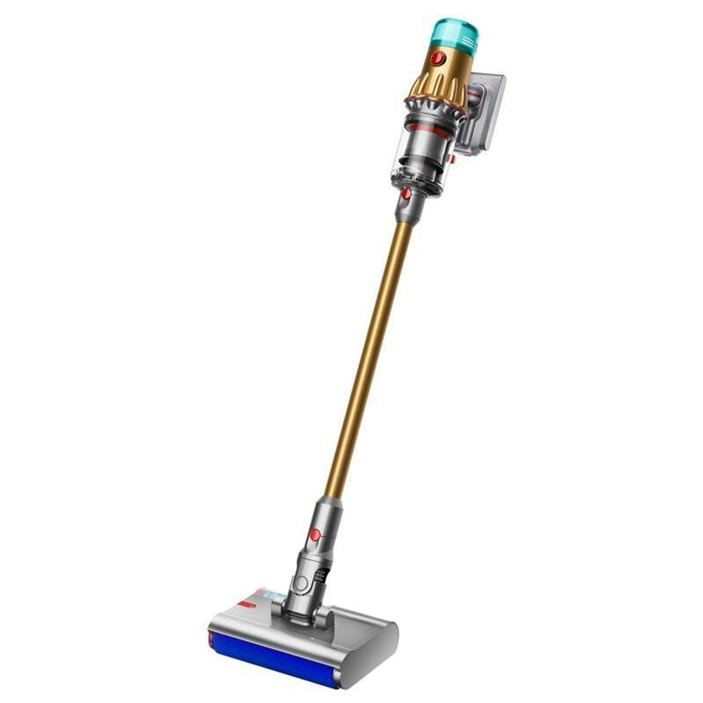 Беспроводной вертикальный пылесос Dyson V12S Detect Slim Submarine Complete (SV46) (Gold/Gold) (2022) Пылесос золотого цвета