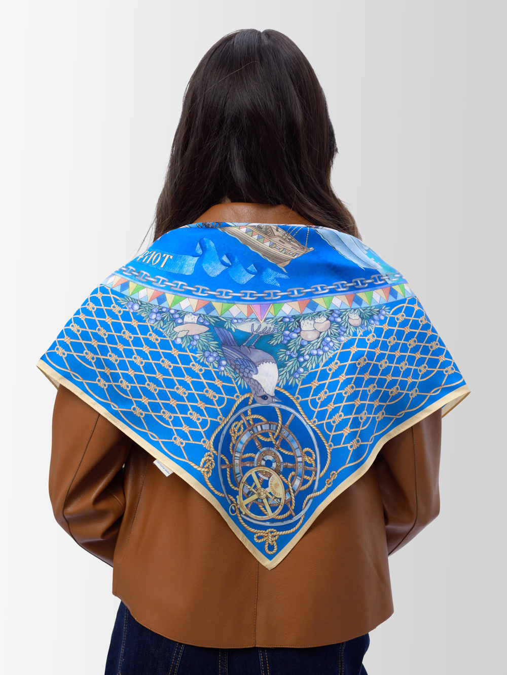 Платок «Мурман» 100% шелк