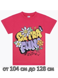 Футболка для садика и школы.девочка.набор 3 шт