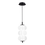 SL6121.403.01 Светильник подвесной ST-Luce Черный/Белый LED 1*9W 3000K