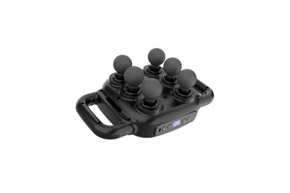 Мультиголовый перкуссионный массажер CleverCare Galaxy 6 heads