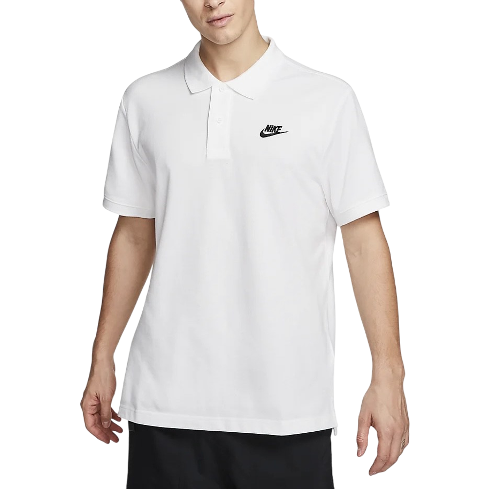 Поло Nike Club White