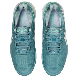 Женские Кроссовки теннисные Asics Gel-Resolution 8 Clay - smoke blue/white