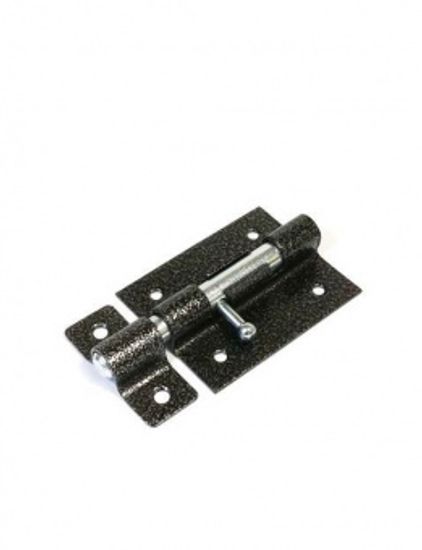 Задвижка накладная ЗД-007 70 мм черная