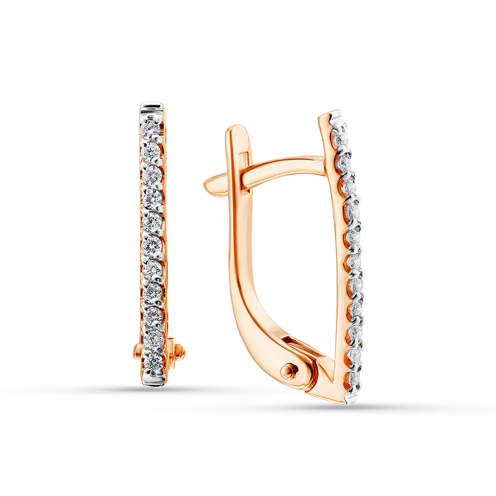 Серьги из золота 585 пробы