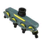 Разветвитель 4-канальный на кран 1/2"-3/4" Профи ЧЕТЫРЕ СЕЗОНА