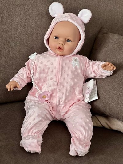 Кукла Реборн Marina and Pau 63cм Paula мягконабивная (M1700K)