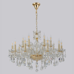 Люстра Crystal Lux MONICA SP10+5 GOLD