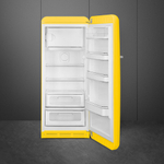 Отдельностоящий однодверный холодильник Smeg FAB28RYW5