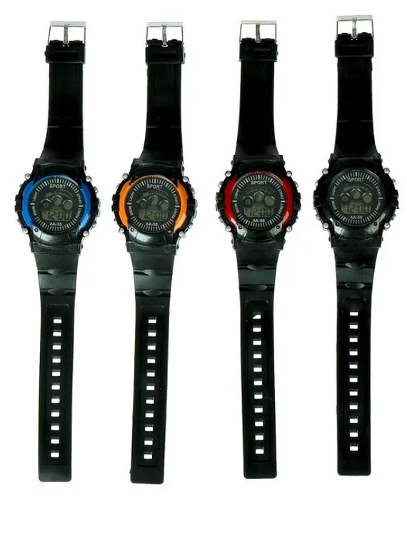 Часы наручные электронные "Максимум", ремешок силикон