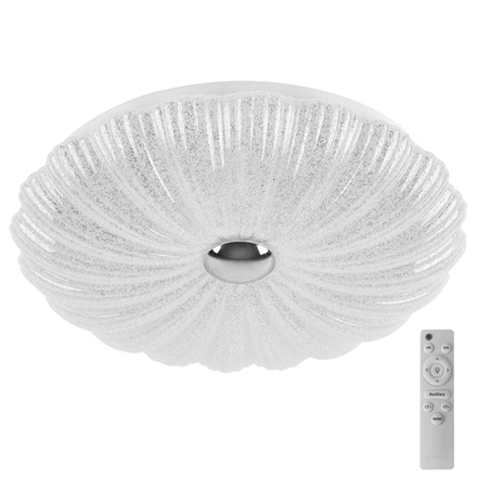 225660 Светильник настенно-потолочный ARCO SHELL 90W LED 4500LM ХРУСТАЛЬНЫЙ/ХРОМ/ЗОЛОТО 3000/4000/6000K