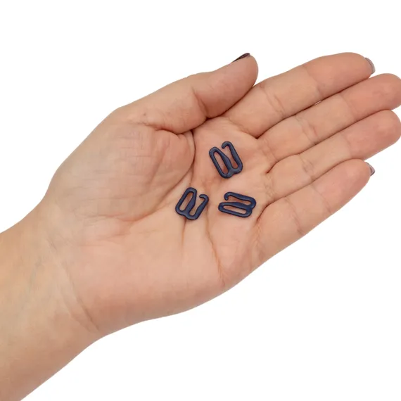 Крючок для бретели темно-синий 10 мм