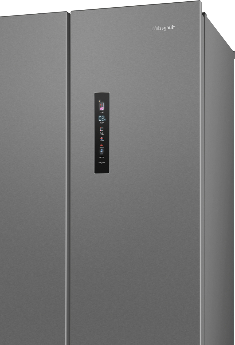 Холодильник Weissgauff INVERTER NO FROST INOX WFD 450