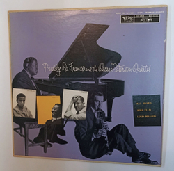 Винтажная виниловая пластинка LP Buddy De Franco And The Oscar Peterson Quartet (USA 1960)